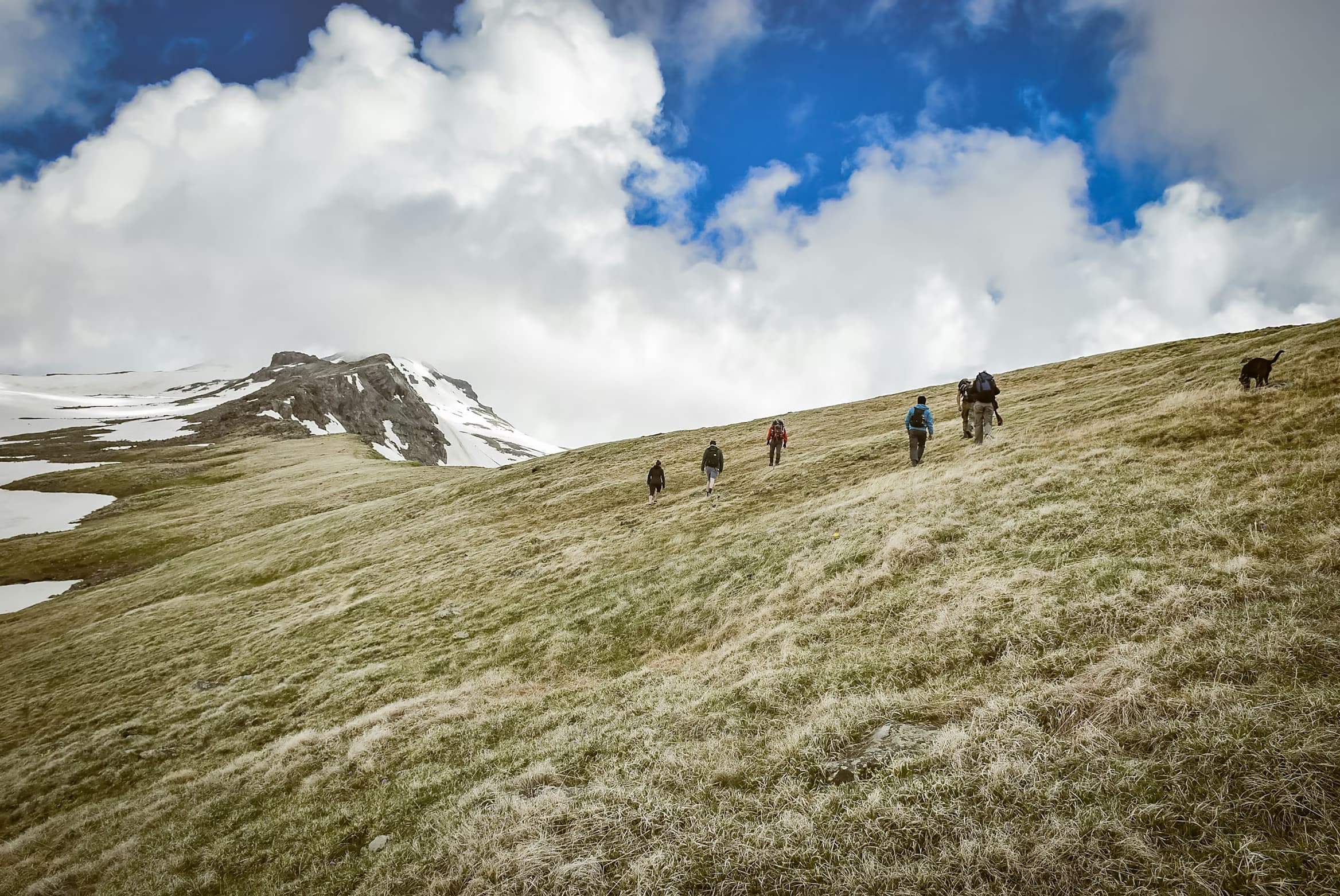 Trekking group
